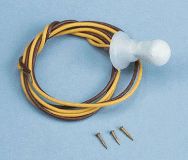 Porcelain Type Ceiling Fixture Kit with Frost Bulb