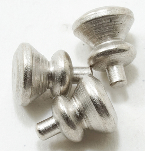 Round Knobs, Satin Nickel