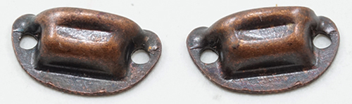 Victorian Drawer Pulls, Oil Rubbed Bronze