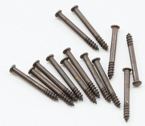 1/4" Brads, Oil Rubbed Bronze