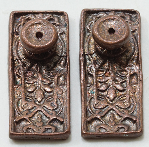 Ornate Door Knob, Oil Rubbed Bronze