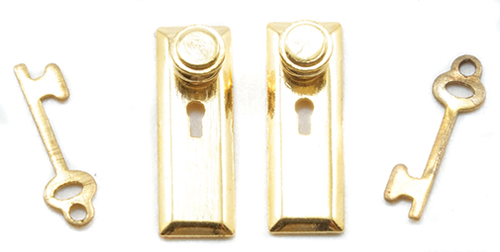 1/2" Scale Knob, Key plate, Keys
