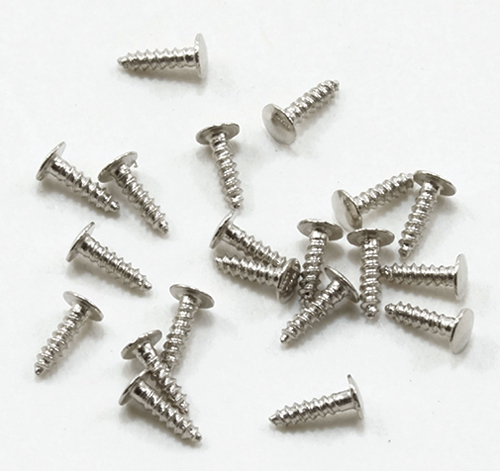 Mini Nails, 1/8", 100 pc., Satin Nickel