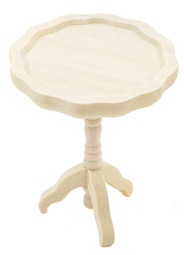 Pie Crust Table, Unfinished