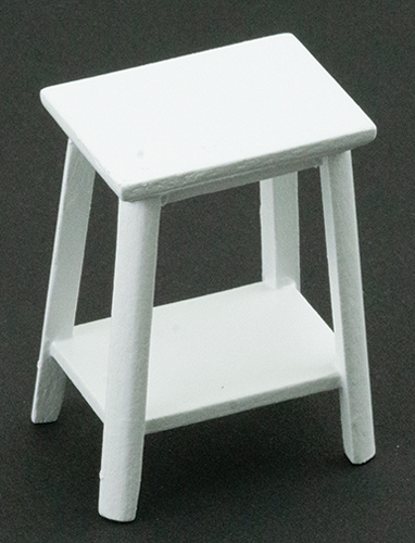 Medium Fern Stand, White