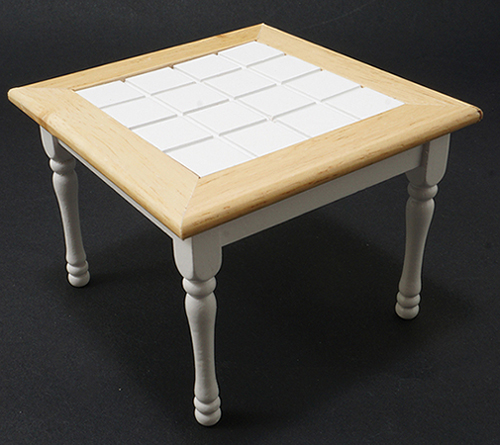 Table, Oak and White