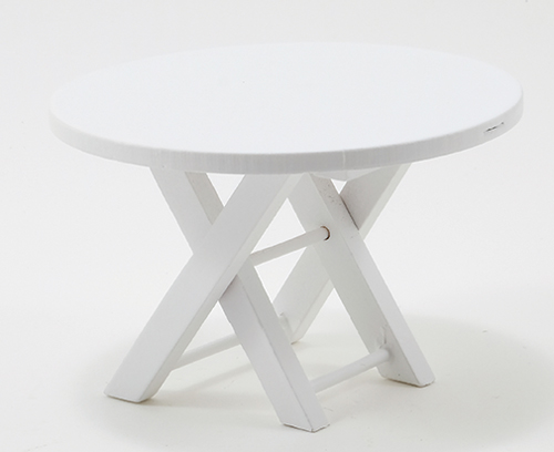 Outdoor Table, White