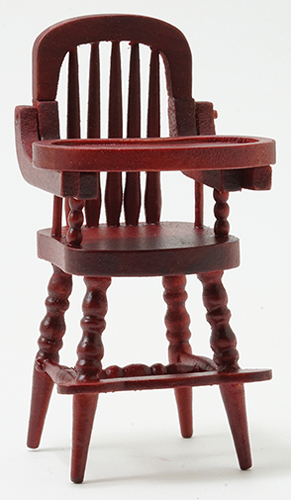 High Chair, Mahogany