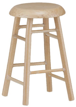 Bar Stool, Oak