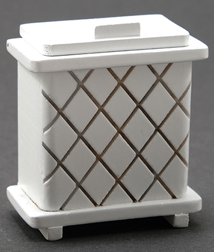 Clothes Hamper, White