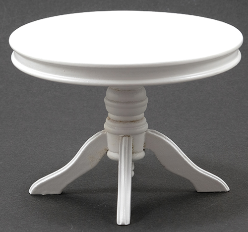 Round Table, White