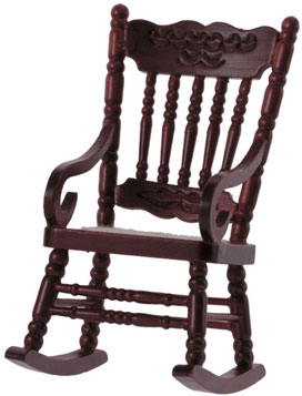 Gloucester Rocker, Mahogany