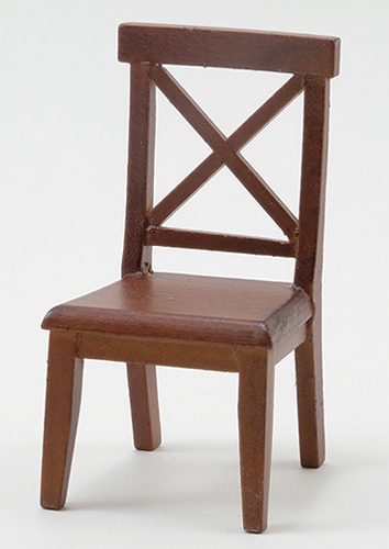Cross Buck Chair, Walnut