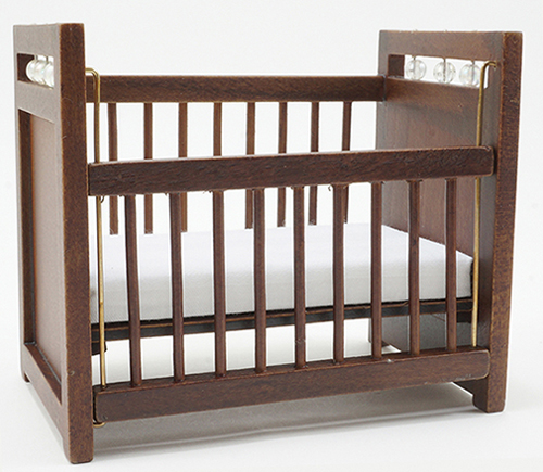 Crib, Walnut