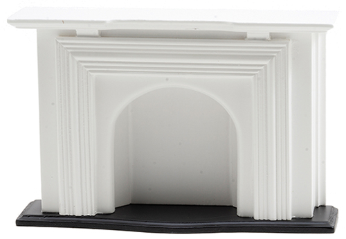 Standard Fireplace, White