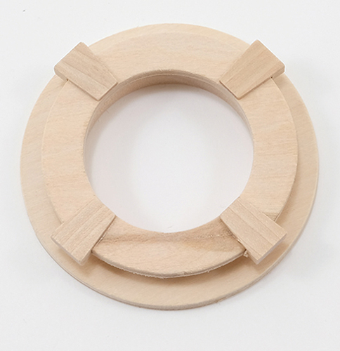 Circle Window with Trim