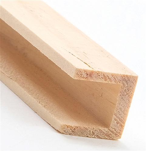 1/2" Wide Channel Molding