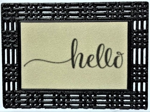 Welcome Mat-Hello