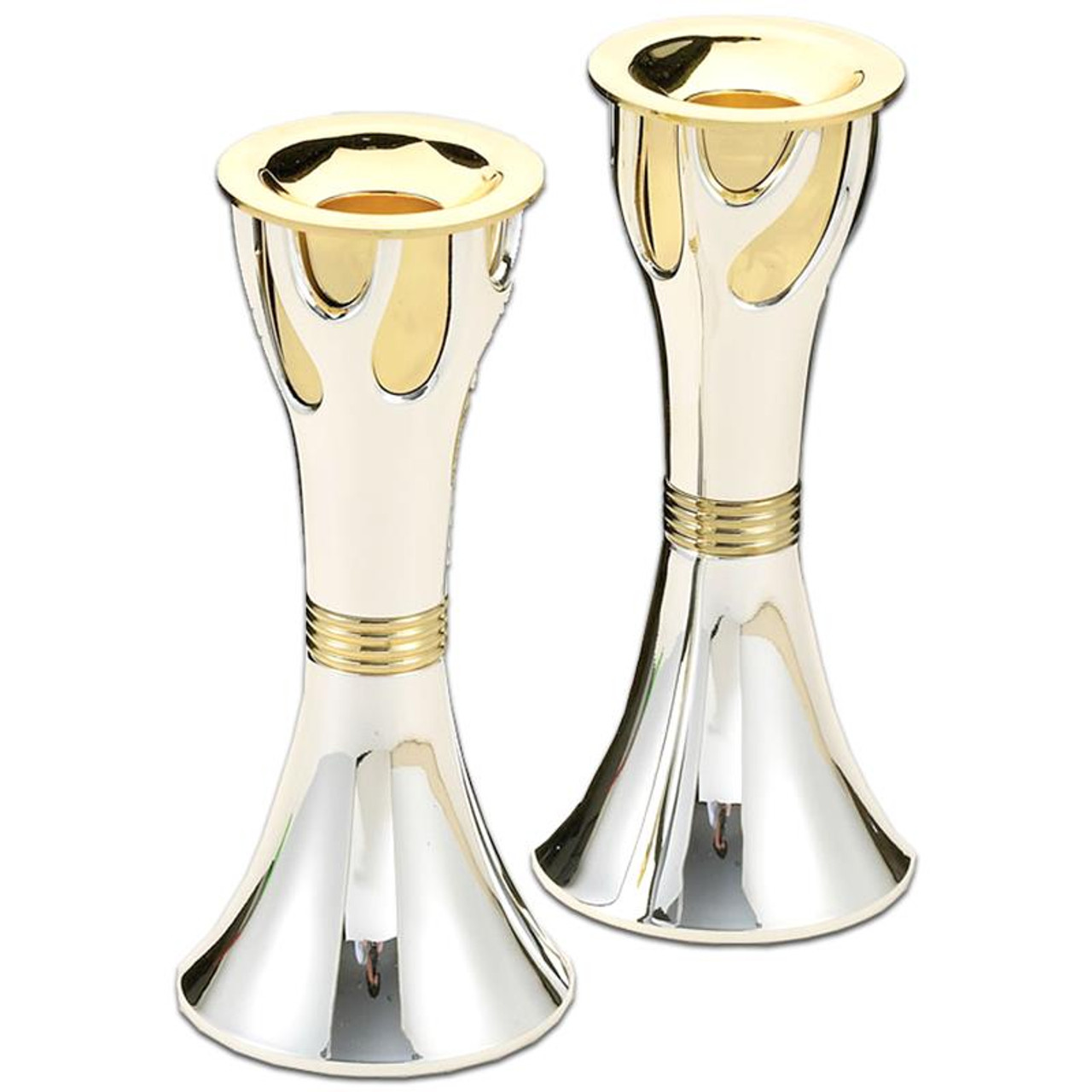 Tree of Life Candlestick Set - Two Tone, 6", in Gift Box