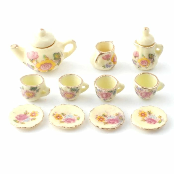 Small Yellow Tea Set