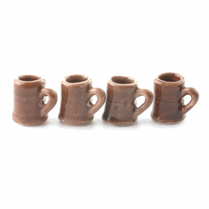 Set of 4 Stone Tankards