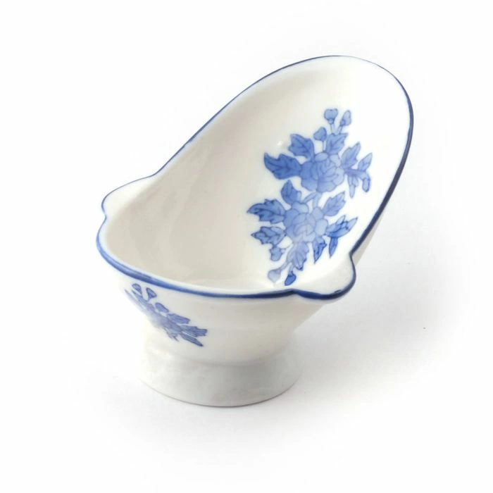 Blue Ceramic Hip Bath