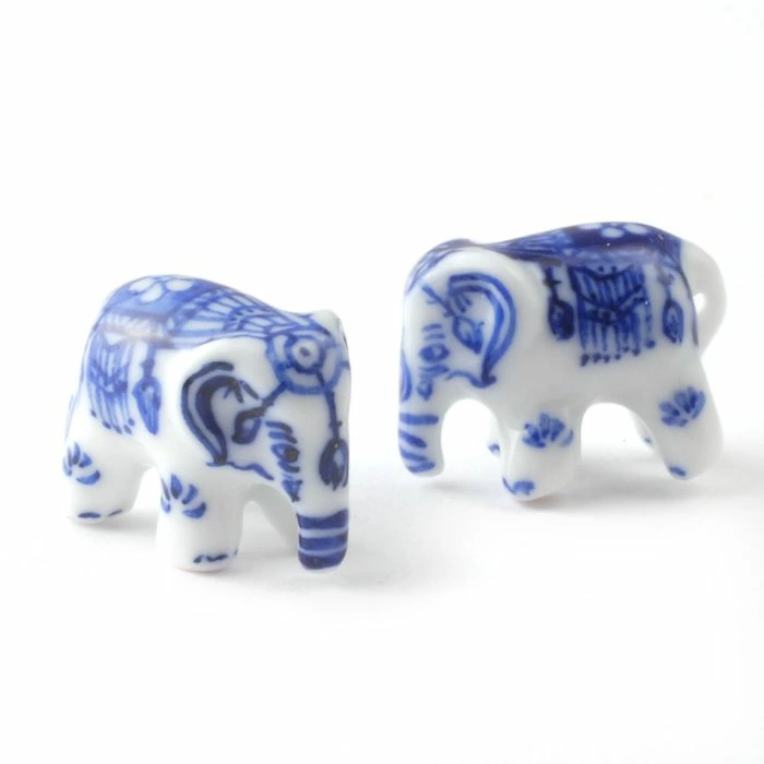 Pair of China Elephants