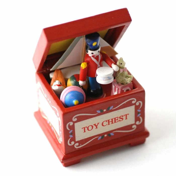 Toy Chest with Toys