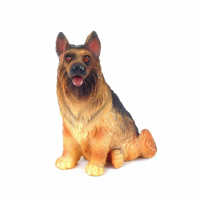Sitting German Shepherd Dog