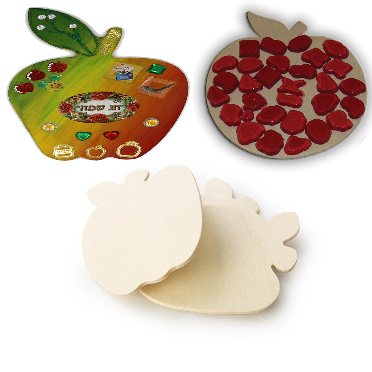 Wooden Apple for Rosh HaShanah (10 units)