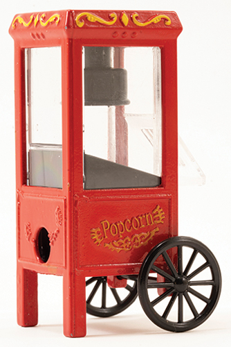 Popcorn Machine Pencil Sharpener, Red