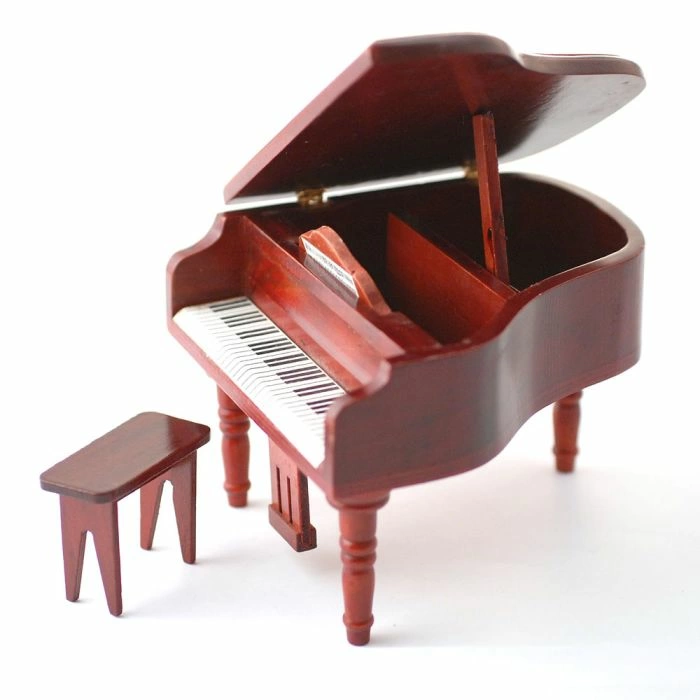 Grand Piano and Stool