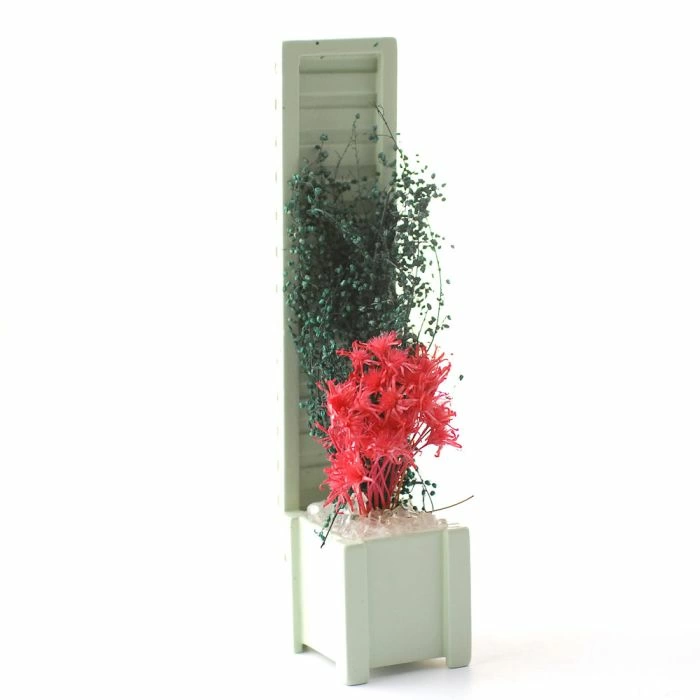 Wooden Plant Tub with Frame