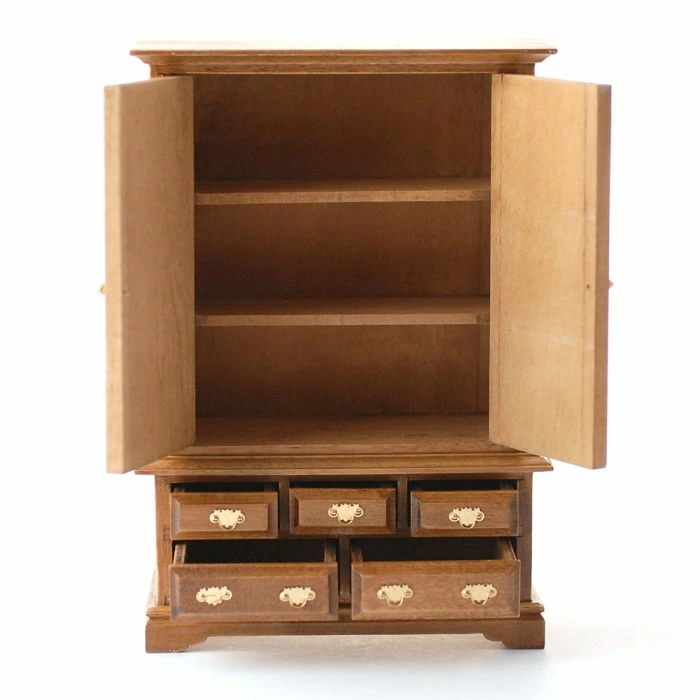 Antique Oak Blanket Cupboard