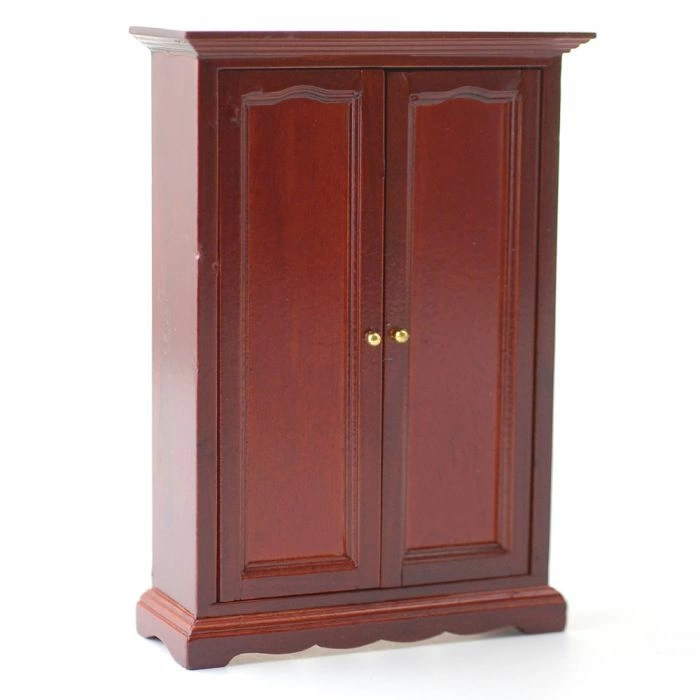 Double Mahogany Wardrobe