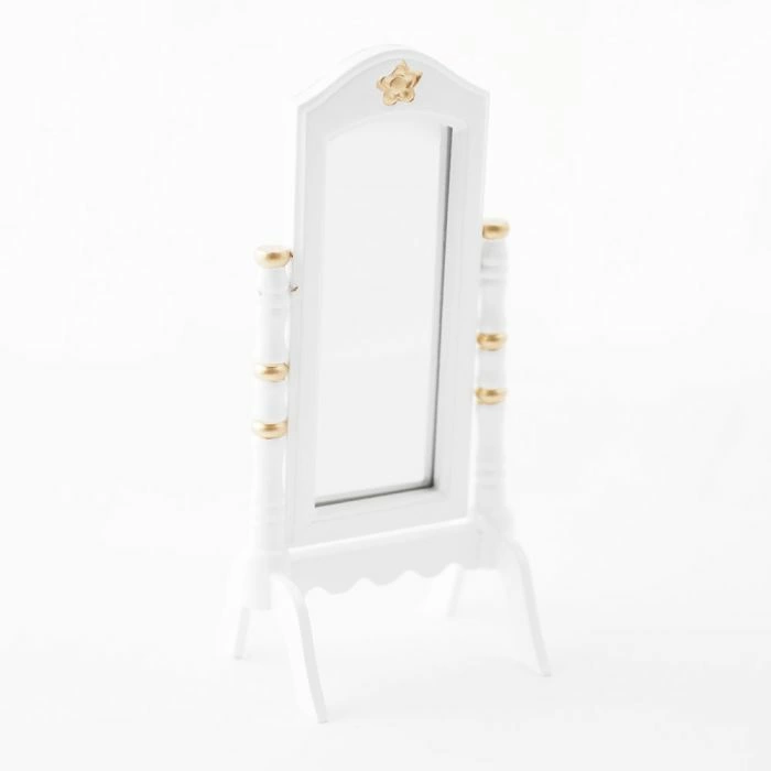 White Cheval Mirror