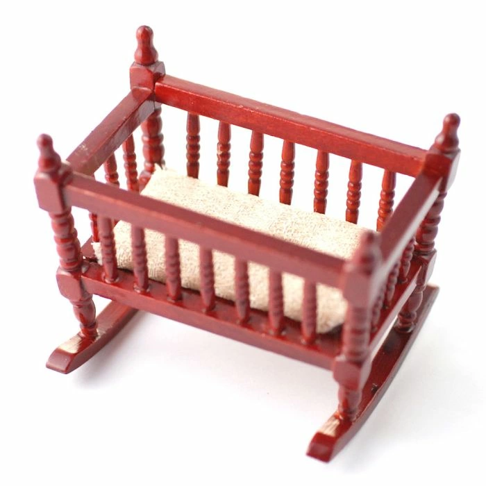Mahogany Small Cot