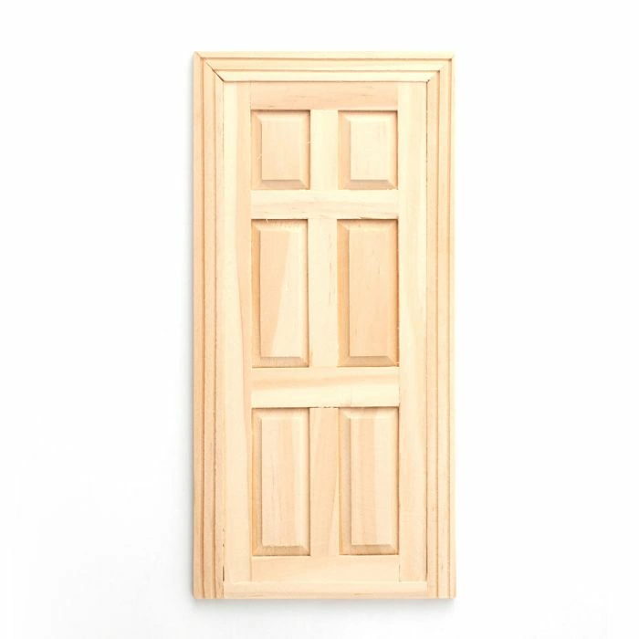 False Barewood Internal Door, Non-opening