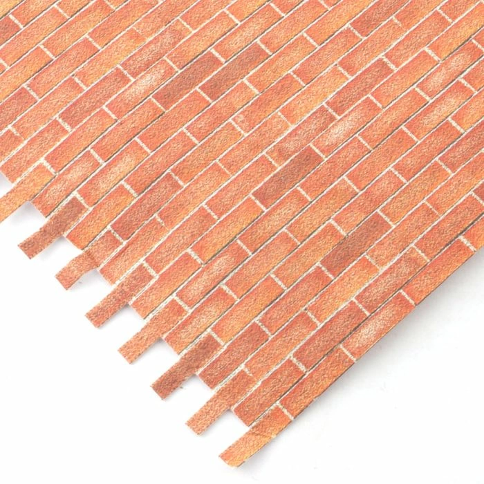 Embossed Light Brick Paper