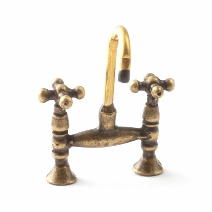 Antique Brass Mixer Tap