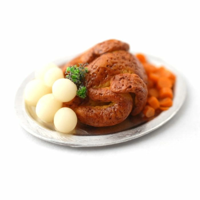 Roast Chicken and Vegetable Platter