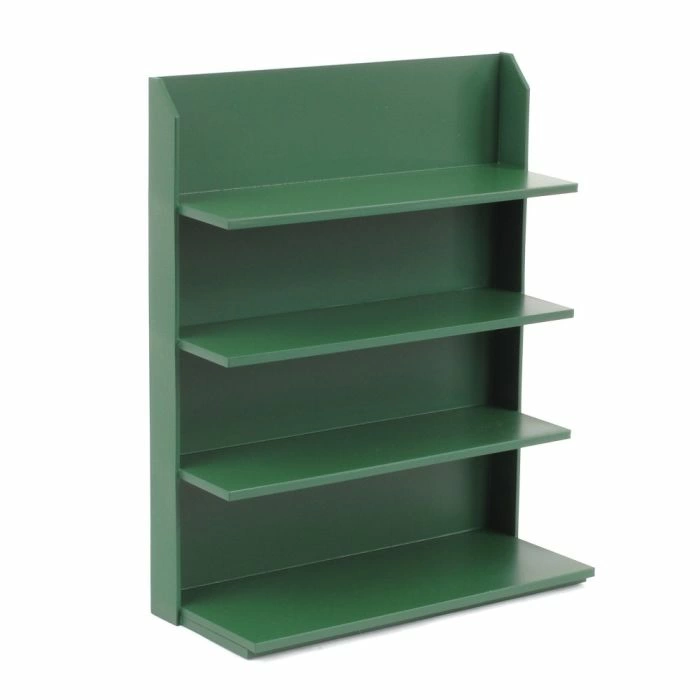 Green Shop Shelf Unit