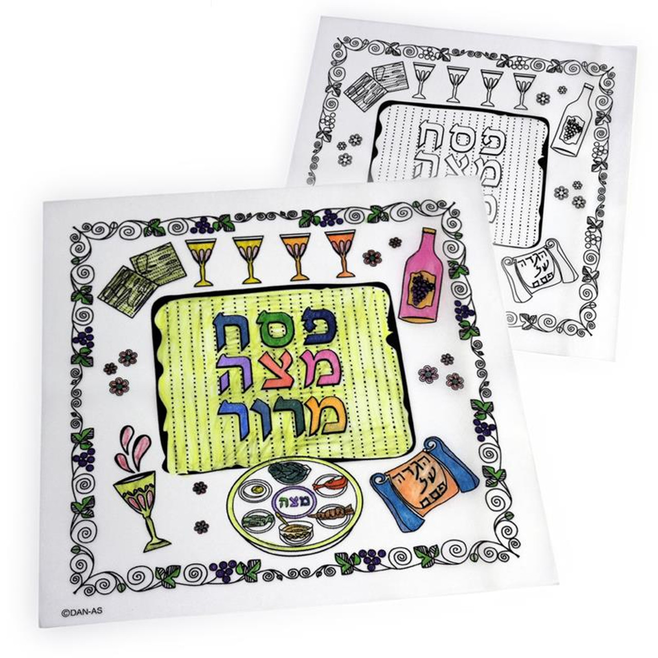 Passover Matzah Covers DIY for Decoration (12)