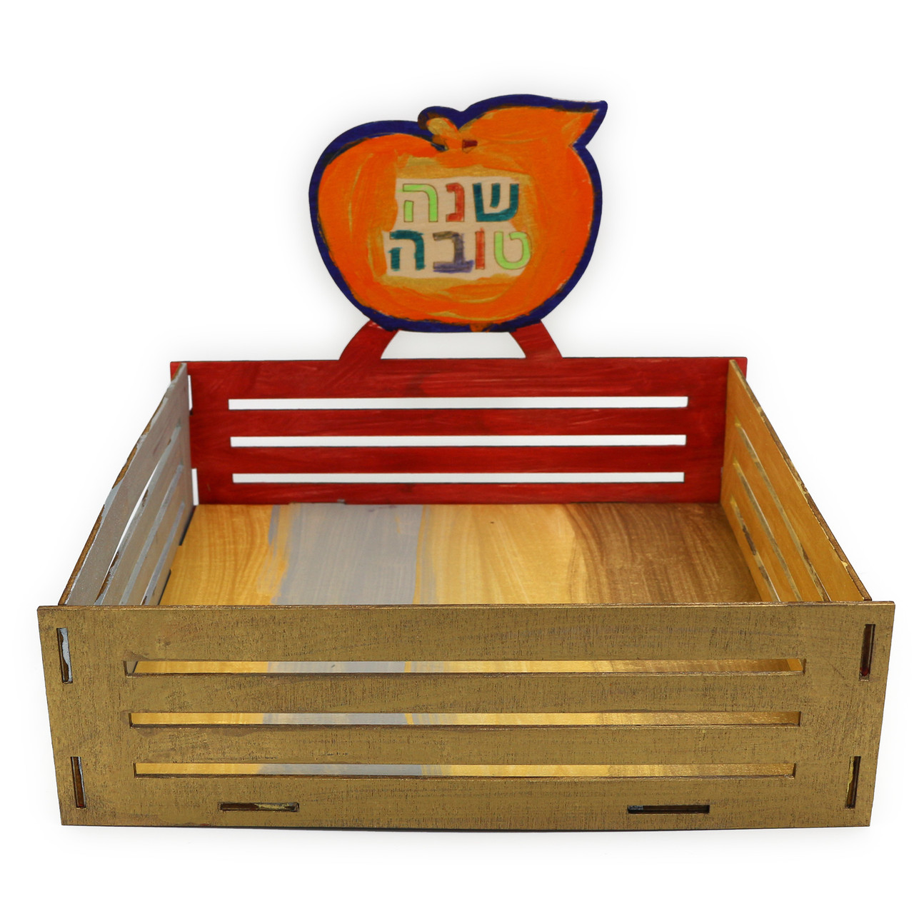 Shana Tova Wood Tray for Decoration