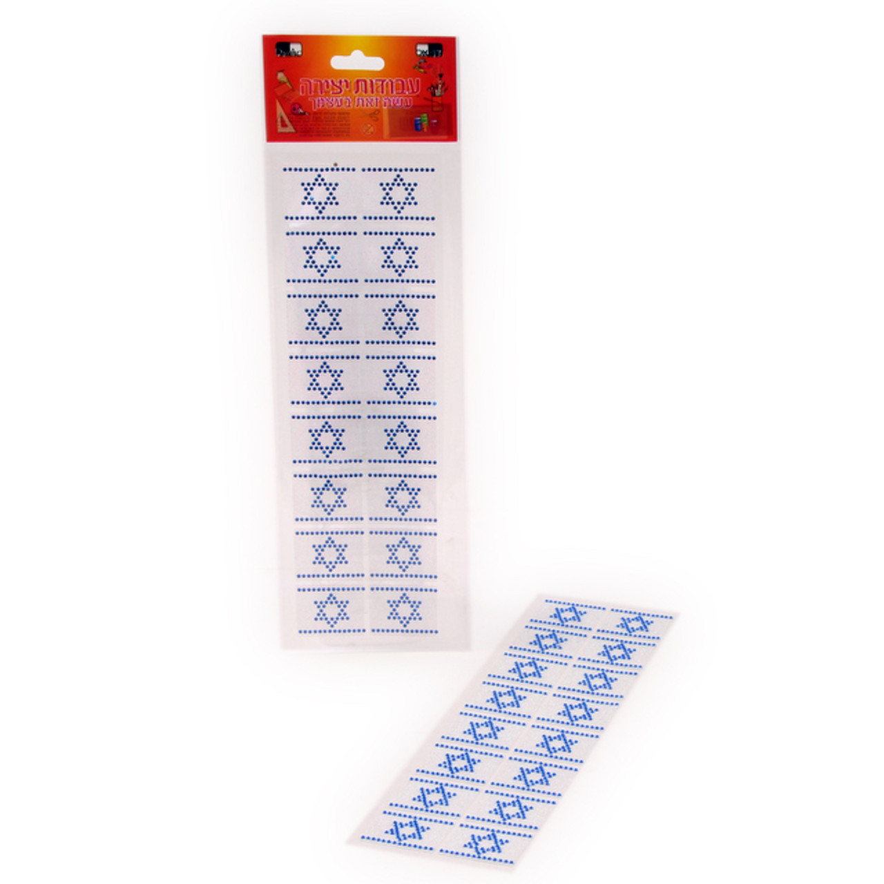 Israeli Flag Stickers 1.6" x 1.3" (16)