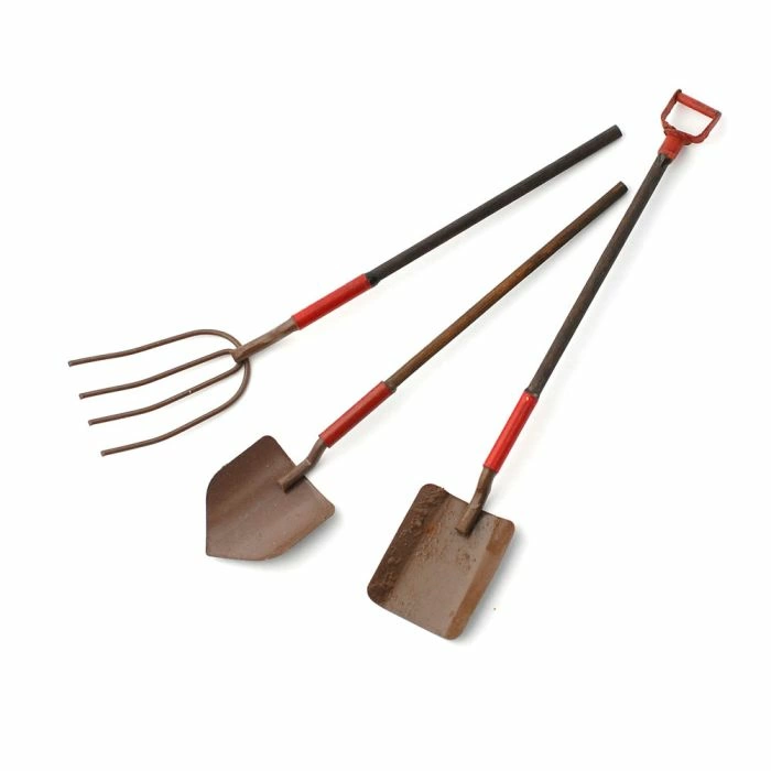Traditional Garden Tools, 3 Pcs