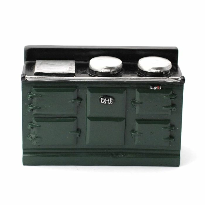 Large Green Aga-style Stove