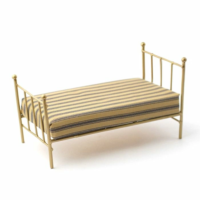 'Brass' Single Bed & Mattress