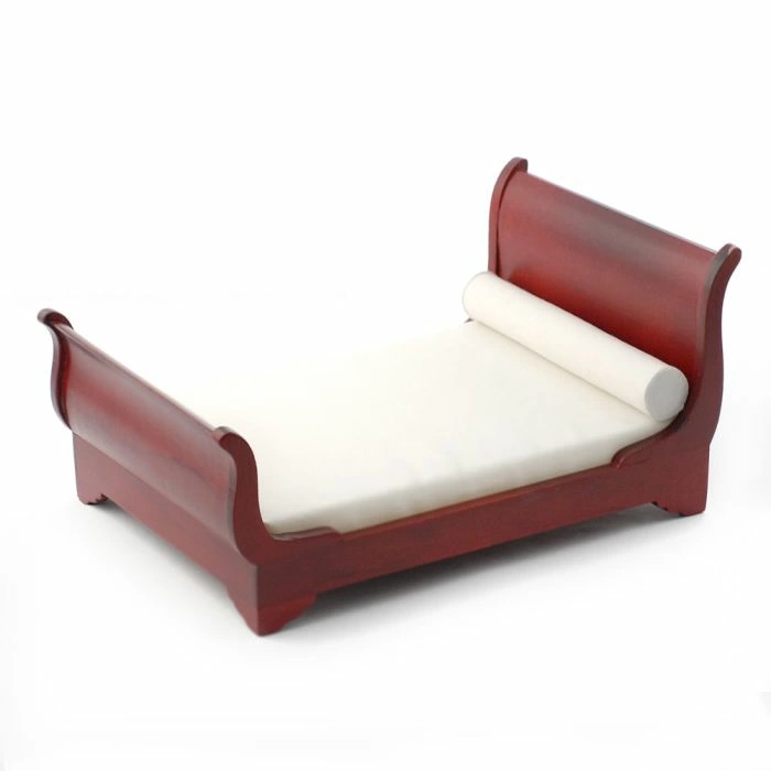 Mahogany Sleigh Bed,