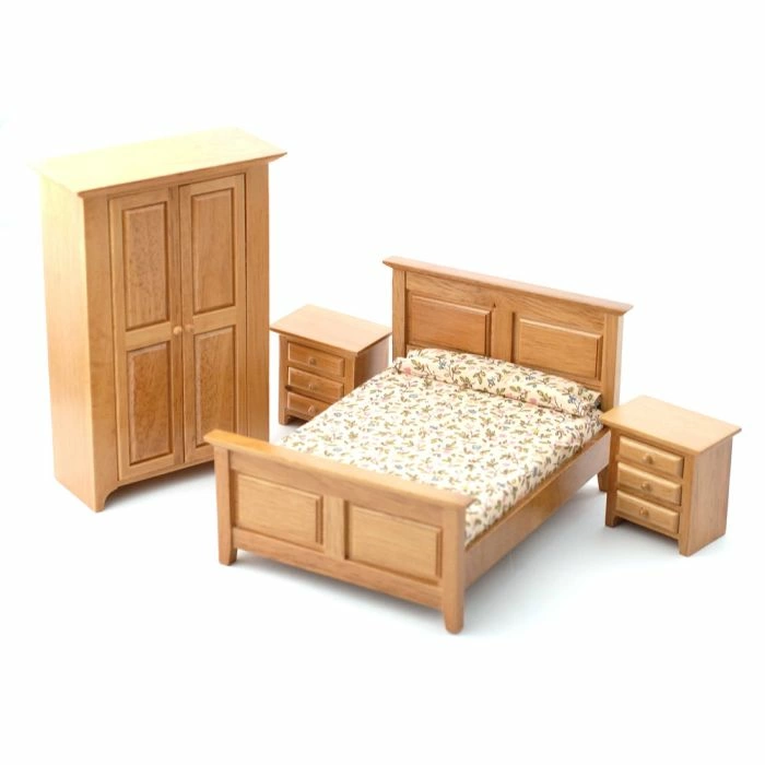 Country Bedroom Set, 4 Pcs, Pack of 4